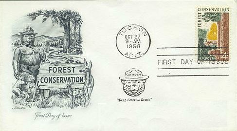 Artmaster Smokey Bear First Day Cover