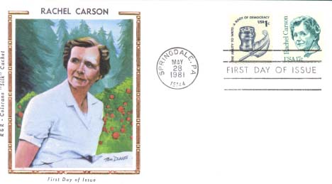 Colorano Rachel Carson First Day Cover