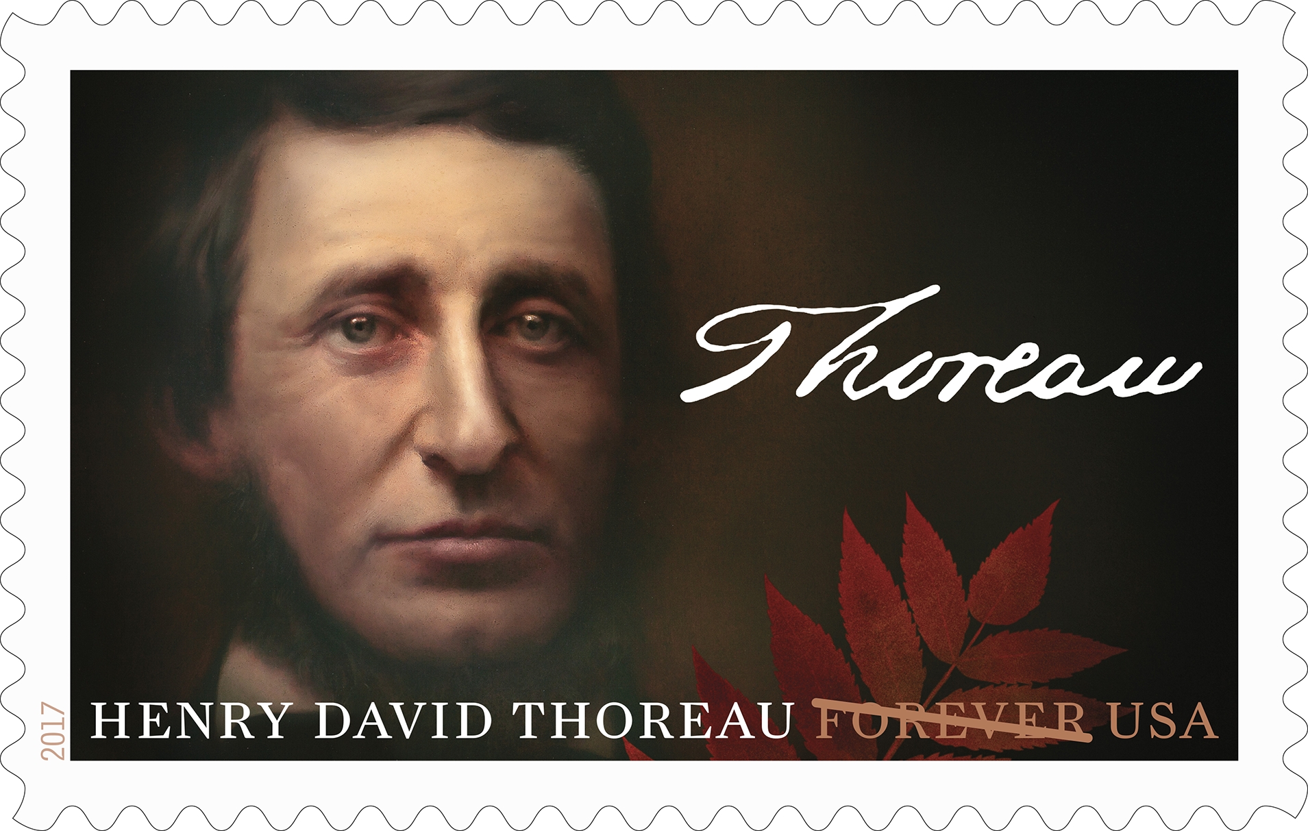 Henry David Thoreau, USA Stamp 1967